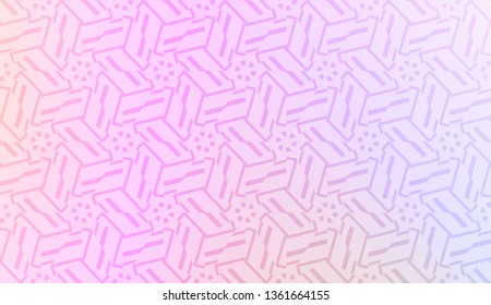 Abstract Geometric Background. Vector illustration. Gradient color.