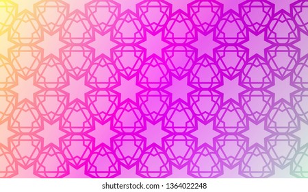 Abstract Geometric Background. Vector illustration. Gradient color.