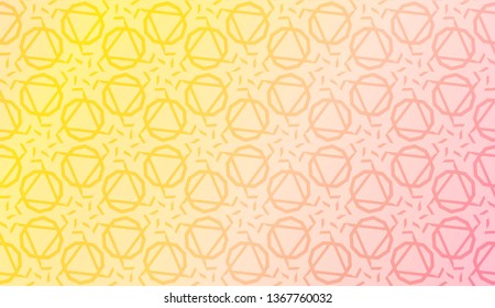 Abstract Geometric Background. Vector illustration. Gradient color.