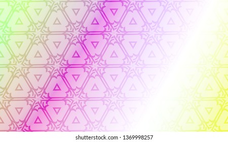 Abstract Geometric Background. Vector illustration. Gradient color.