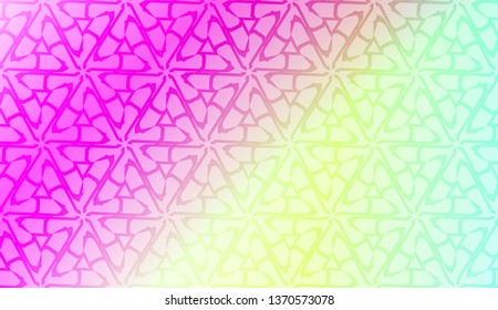 Abstract Geometric Background. Vector illustration. Gradient color.