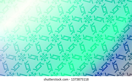 Abstract Geometric Background. Vector illustration. Gradient color.