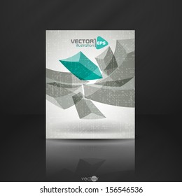 Abstract Geometric Background. Vector Illustration. Eps 10.
