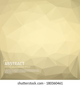 Abstract geometric background. Vector Illustration. Triangle texture