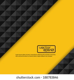 Abstract geometric background. Vector illustration