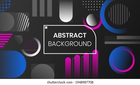 abstract geometric background, vector illustration