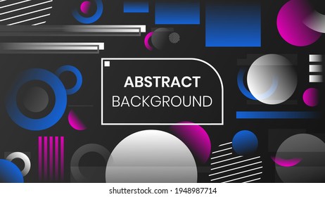 abstract geometric background, vector illustration