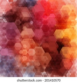 Abstract geometric background. Vector illustration. 