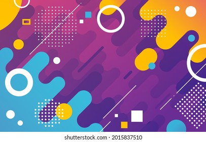 ilustración de vector de fondo geométrico abstracto