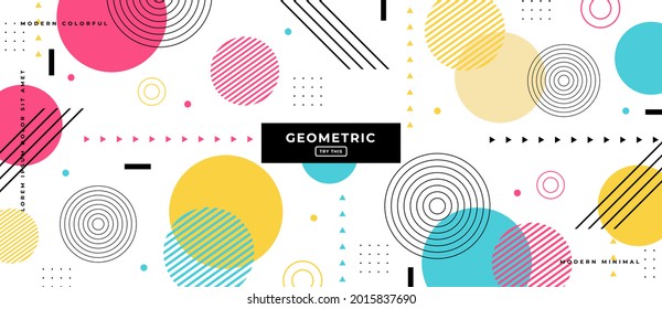abstract geometric background vector illustration