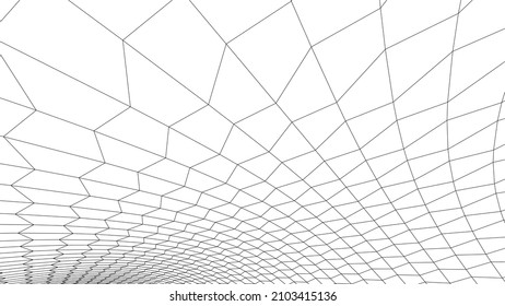 Abstract geometric background vector illustration