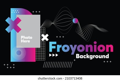 Abstrakter geometrischer Hintergrund. Vektorgrafik für Ihr Design.