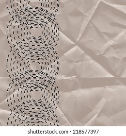 Abstract geometric background. Vector illustration. Illustration for printing and web projects.