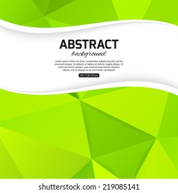 Abstract geometric background. Vector illustration.