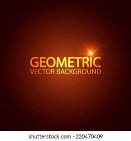 Abstract geometric background. Vector illustration