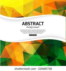 Abstract geometric background. Vector illustration.