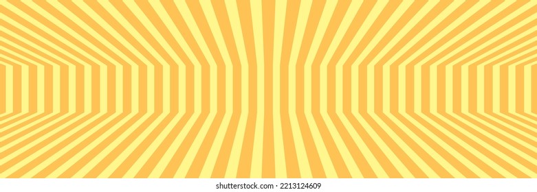 Fondo geométrico abstracto. Ilustración vectorial de rayas con ilusión óptica.