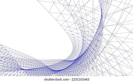 ilustración de vector de fondo geométrico abstracto