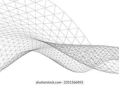 Ilustración del vector de fondo geométrico abstracto