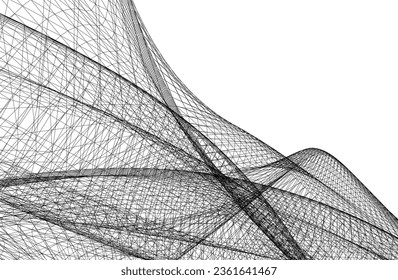 Ilustración del vector de fondo geométrico abstracto