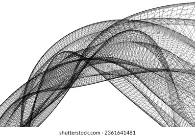 Ilustración del vector de fondo geométrico abstracto