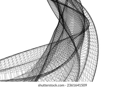 Abstract geometric background vector illustration