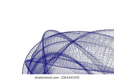Abstract geometric background vector illustration
