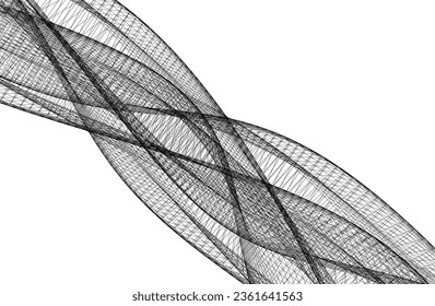 Abstract geometric background vector illustration