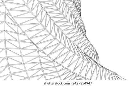 abstract geometric background vector illustration