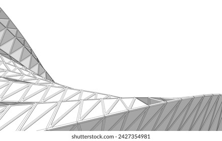 abstract geometric background vector illustration