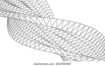 abstract geometric background vector illustration