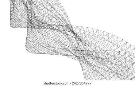 abstract geometric background vector illustration