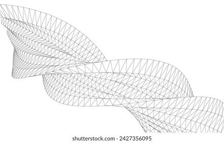 abstract geometric background vector illustration