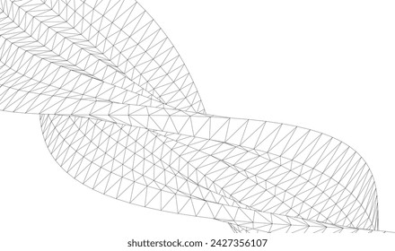 Abstrakte geometrische Hintergrund Vektor-Illustration