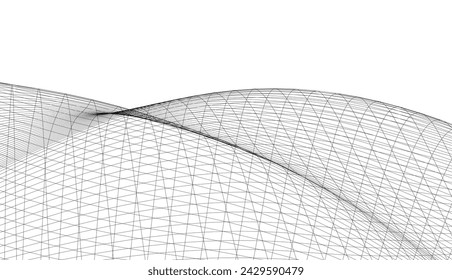 ilustración vectorial de fondo geométrico abstracto