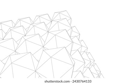 abstract geometric background vector illustration	