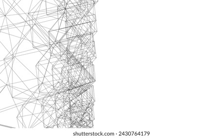 Abstrakte geometrische Hintergrund Vektor-Illustration	