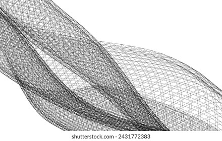 ilustración vectorial de fondo geométrico abstracto