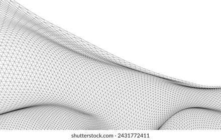 ilustración vectorial de fondo geométrico abstracto