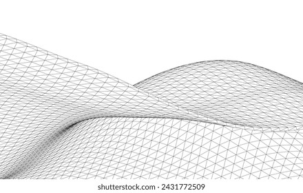 Abstrakte geometrische Hintergrund Vektor-Illustration