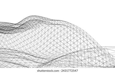 abstract geometric background vector illustration