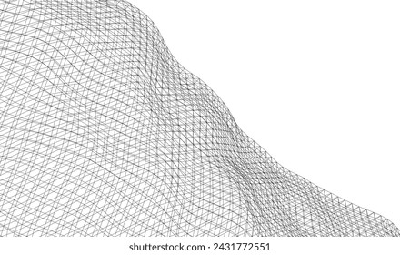 ilustración vectorial de fondo geométrico abstracto