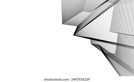 abstract geometric background vector illustration