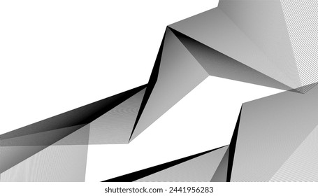 ilustración vectorial de fondo geométrico abstracto