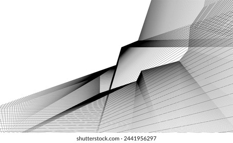 Abstrakte geometrische Hintergrund Vektor-Illustration