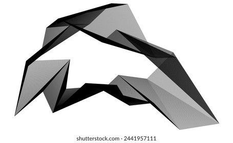 ilustración vectorial de fondo geométrico abstracto