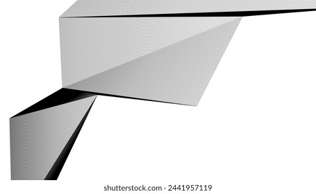 Abstrakte geometrische Hintergrund Vektor-Illustration