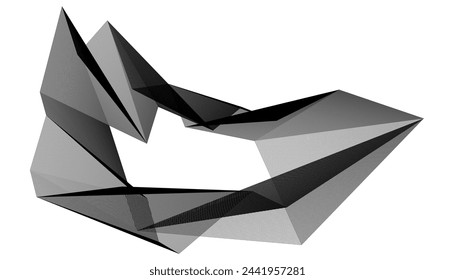 ilustración vectorial de fondo geométrico abstracto
