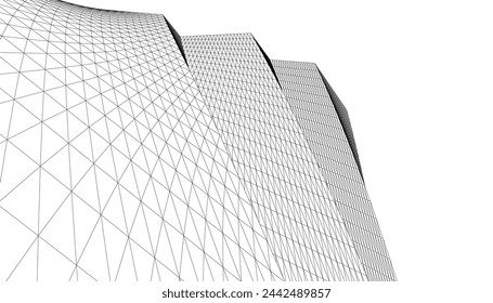 abstract geometric background vector illustration