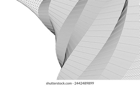 Abstrakte geometrische Hintergrund Vektor-Illustration